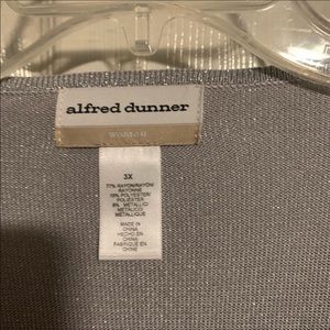 Alfred Dunner size 3x silver